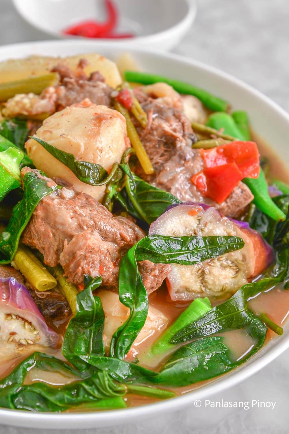 Beef Sinigang Recipe with Gabi