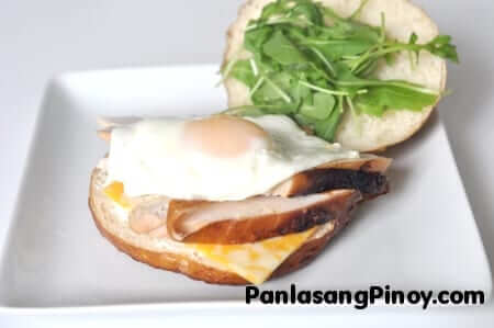 Turkey, Egg, and Cheese Breakfast Sandwich Turkey, Egg, and Cheese Breakfast Sandwich